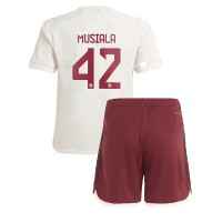 Bayern Munich Jamal Musiala #42 Replica Third Minikit 2023-24 Short Sleeve (+ pants)